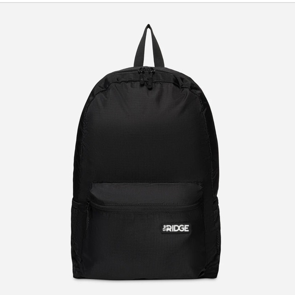 The Ridge Packable Black Ripstop Backpack - Picture 1 of 16